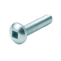 10-32 X 1 SQUARE PAN M/S  ZINC